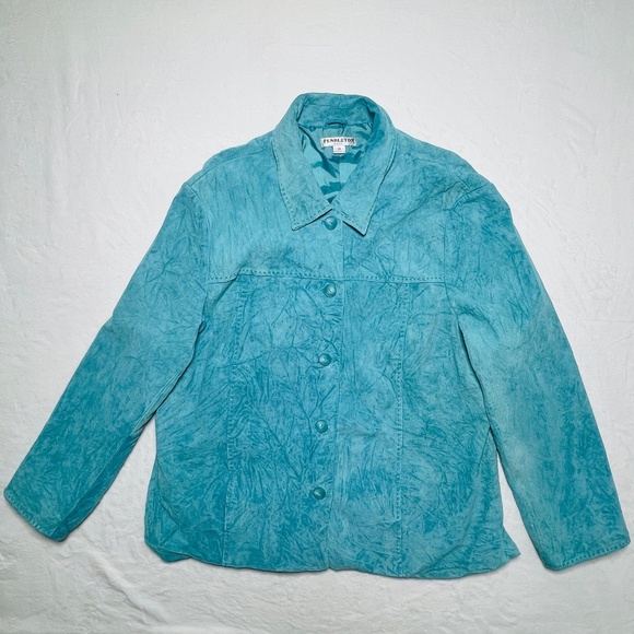 Vintage Pendleton Suede Jacket - Picture 1 of 6